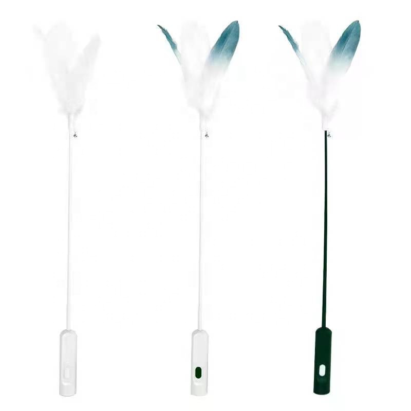 Multi-function Cat Teaser Toy Wand With Infrared & Little Bell