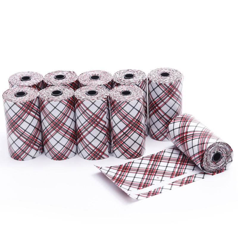 Custom biodegradable dog poop bag for dog waste