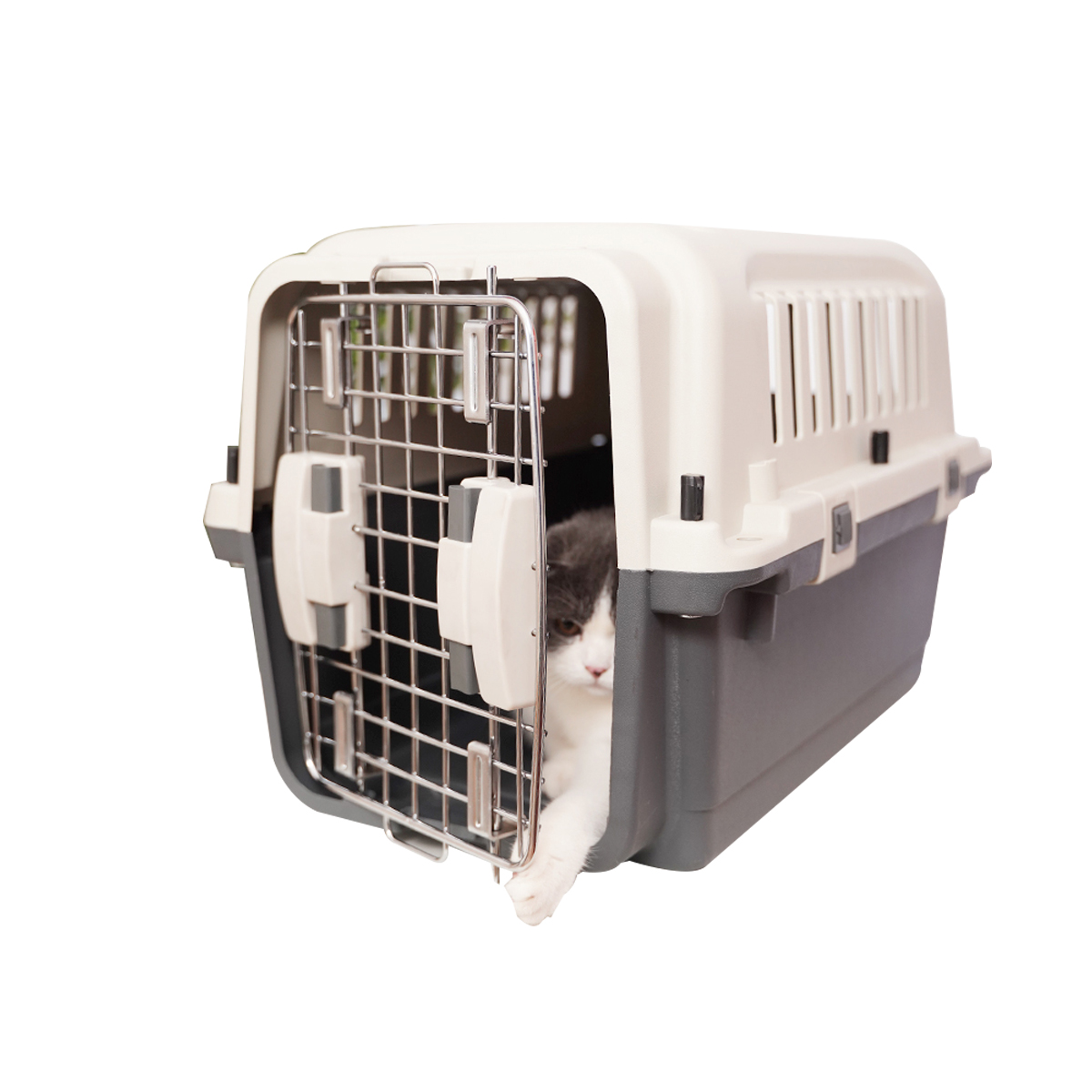 Pets Spree Travel Pet Carrier Dog Carrier Features Easy Assembly and Not The Tedious Nut & Bolt Assembly for Small Dogs