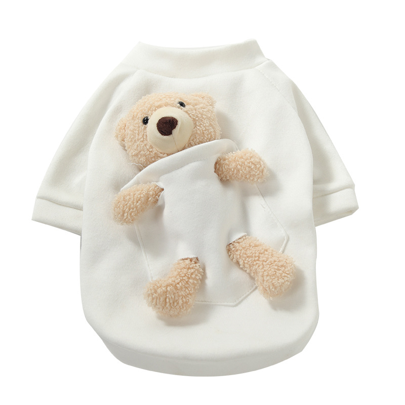 Small Cat Sweater Cold Weather Spring Puppy Soft Vest Thickening Warm Sweater Clothes For Pet