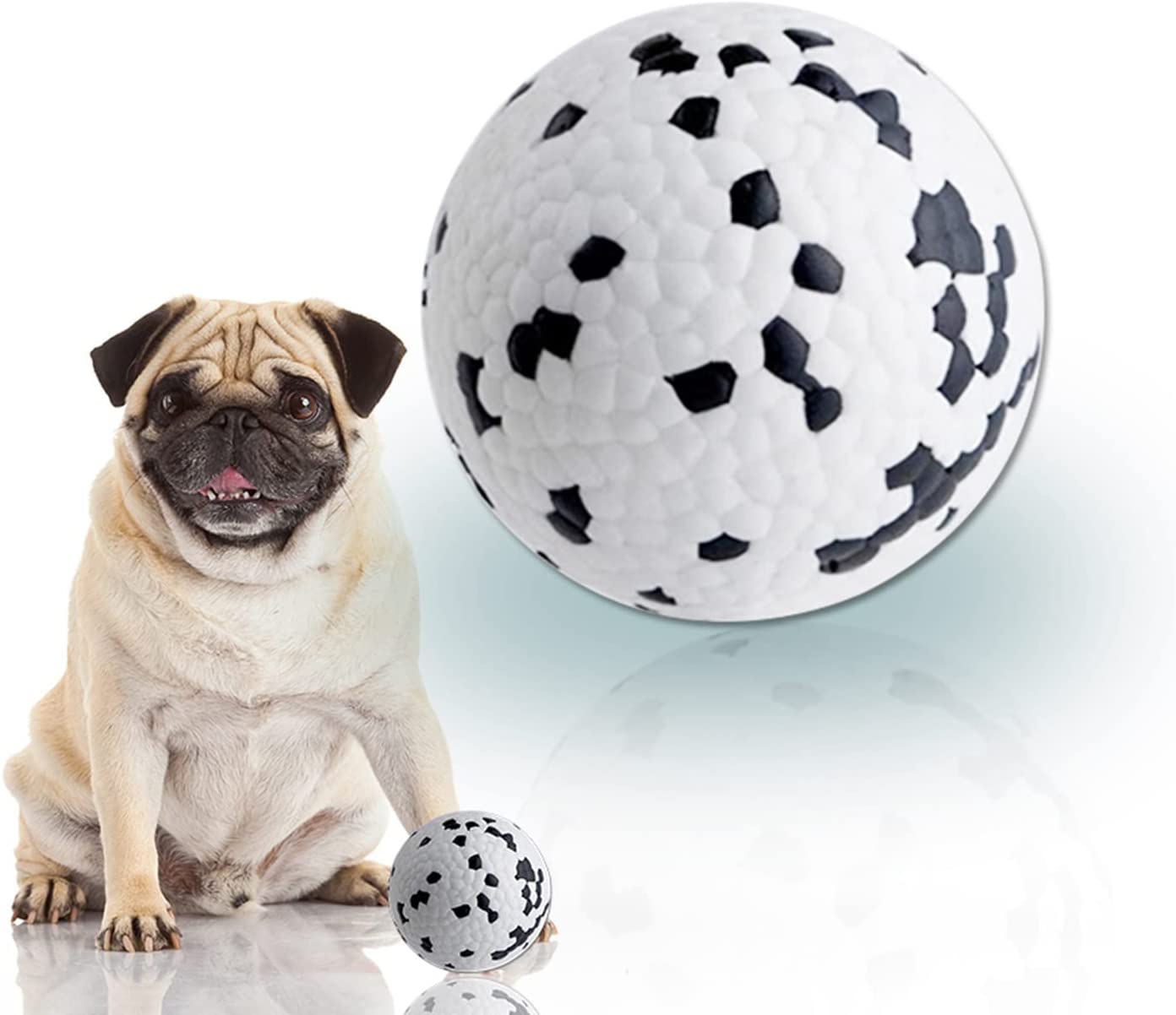 Soft and Easy Clean Dog Balls for Aggressive Chewers