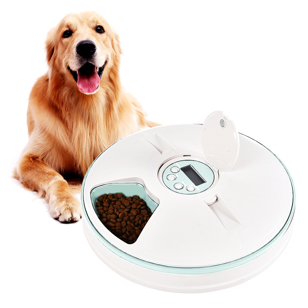 Slow Feed Electronic Pet Feeding with  LED Screen and Timer